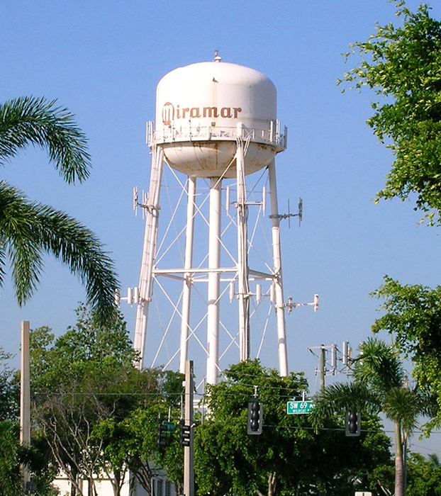 Water Tower Antenna Install