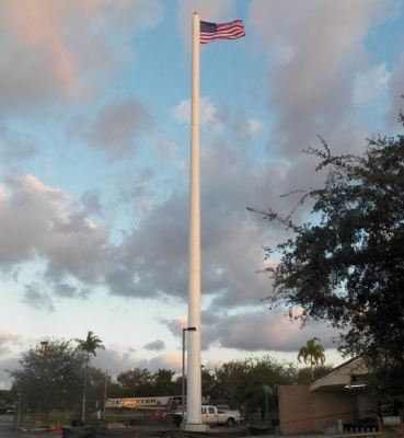 Flagpole Tower Install