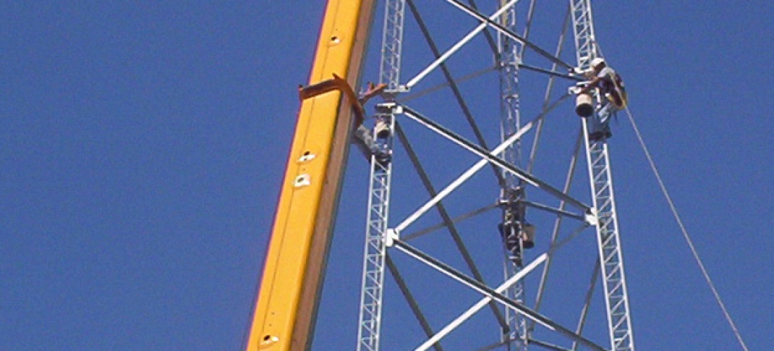 Self-Support Tower Install